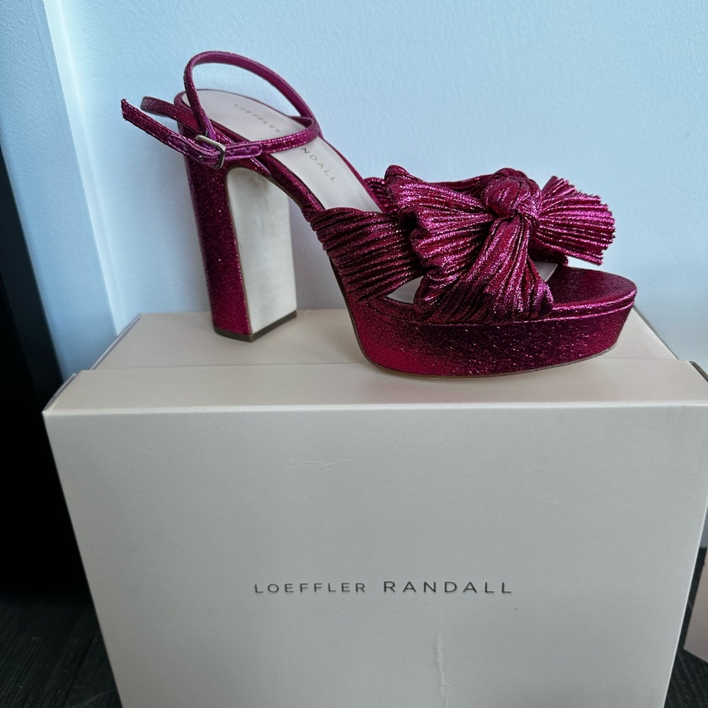 Natalia heels by Loeffler Randall NIB!